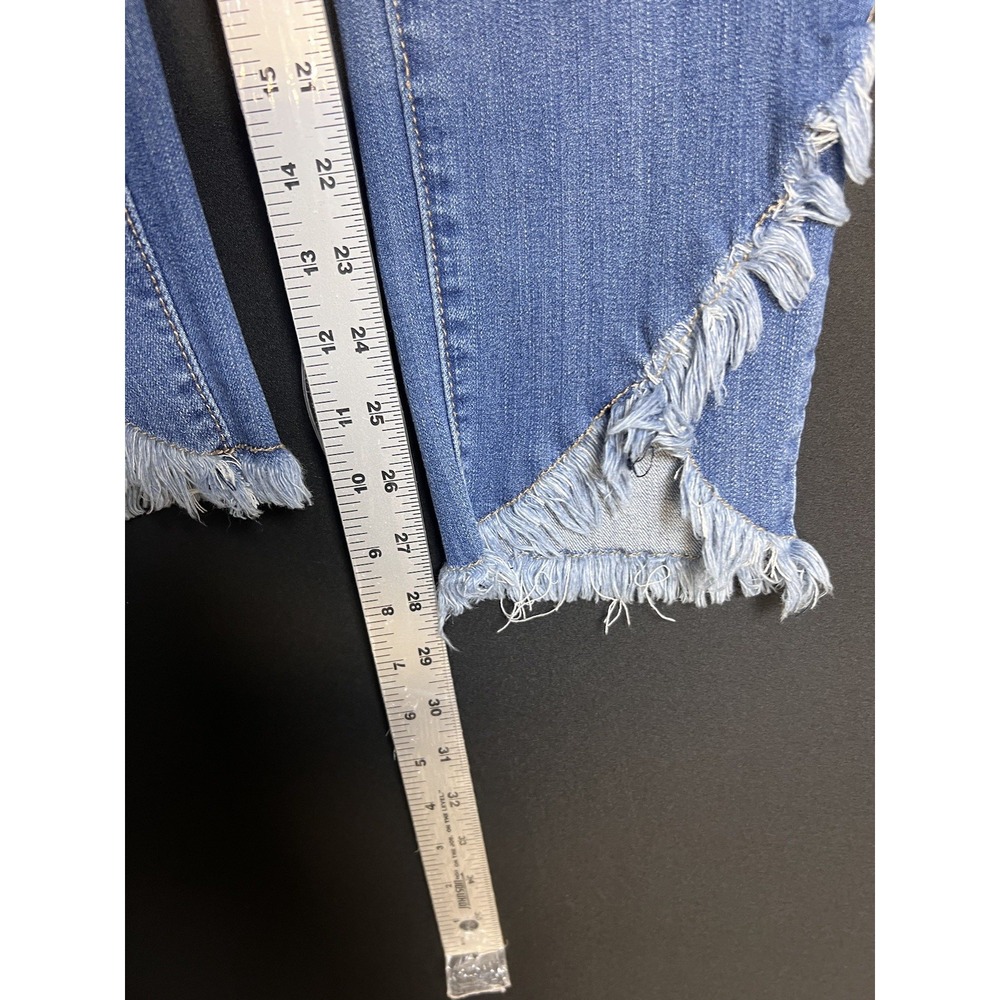 1822 Jeans With Distressed Hem Size 6 Stretch - Picture 6 of 9